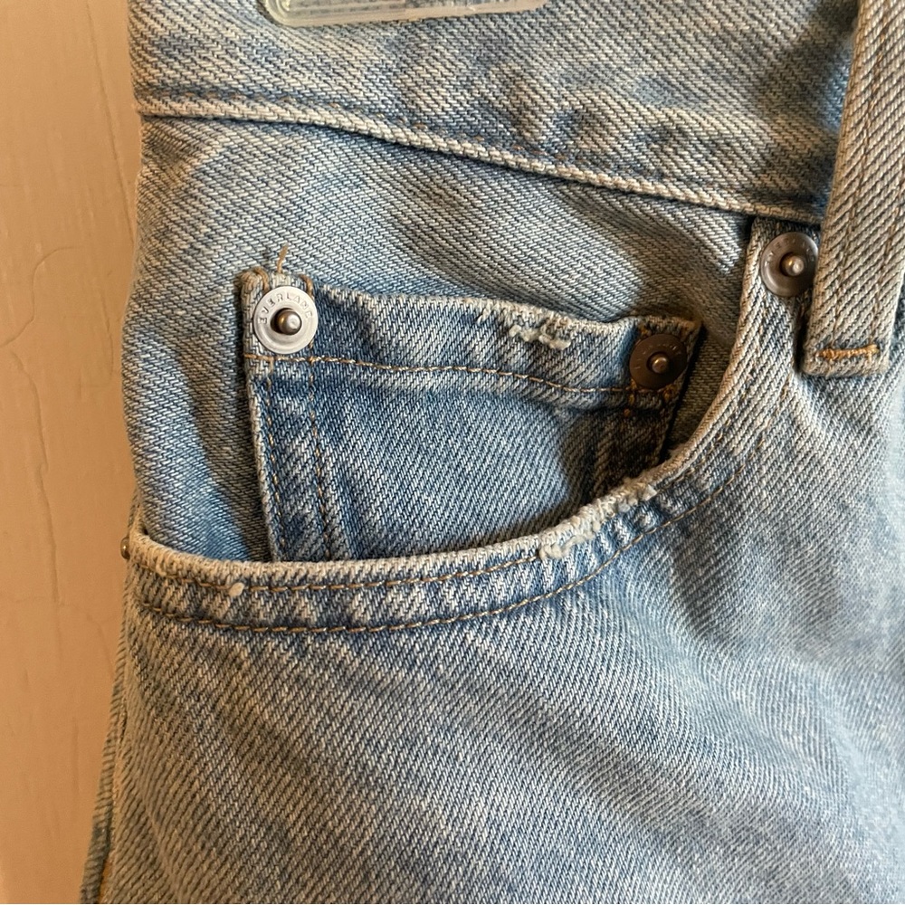 Everlane Denim Reconstructed skirt - Picture 5 of 7